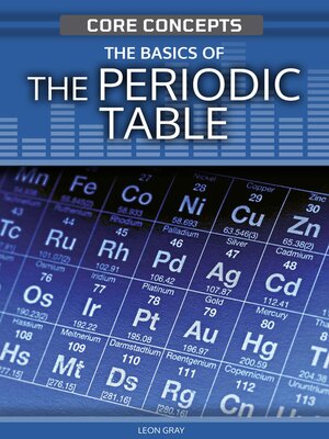 cover image of The Basics of the Periodic Table